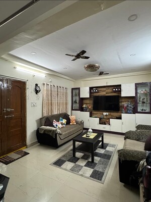 Living Room in 2 BHK Apartment at Ideal Park Puppalguda, Puppalaguda – for Rent