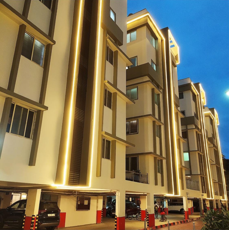 Exterior View, sri-sai-acropolis 3 Bedroom 1179 Sq.Ft. Apartment In Naganathapura Bangalore 9283931