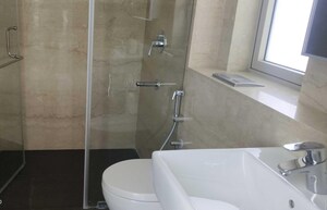 Bathroom in 5 BHK Apartment at The View, Worli – for Rent