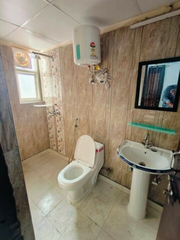 Bathroom in 3 BHK Apartment at Amrapali Riverview, Amrapali Leisure Valley – for Rent