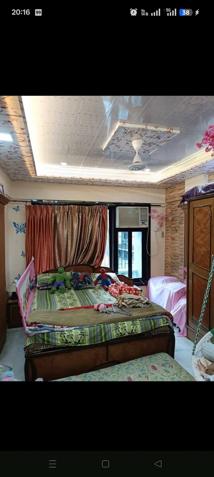 Bedroom, nerul-plaza 2 Bedroom 1100 Sq.Ft. Apartment In Nerul Navi Mumbai 9283940