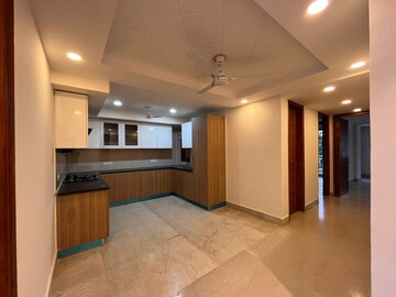 Bedroom in 3 BHK Builder Floor at Sushant Lok I – for Rent