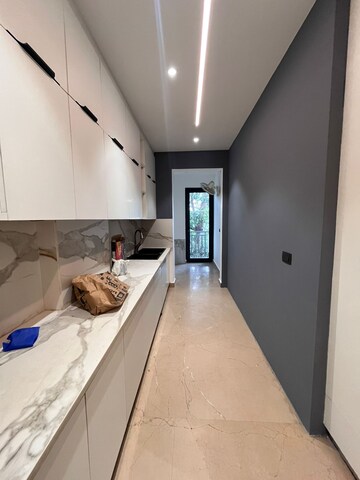 Building Lobby in 4 BHK Builder Floor at Sushant Lok I – for Rent