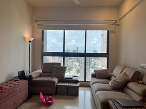 Living Room in 2 BHK Apartment at Rajesh Raj Infinia, Malad West – for Rent
