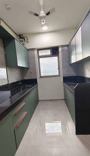Kitchen in 2 BHK Apartment at Sheth Irene, Malad West – for Rent