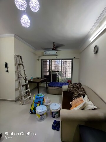 Living Room in 1 BHK Apartment at VR Bhoomi Acres G Wing, Ghodbunder Road – for Rent