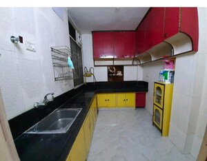 Kitchen in 2 BHK Builder Floor at East Of Kailash – for Rent