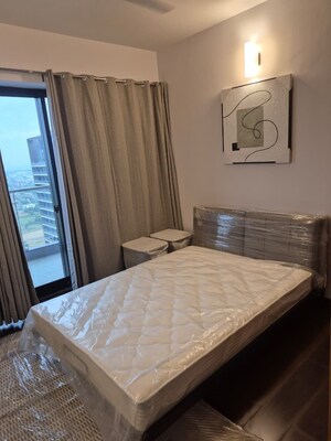 Bedroom in 3 BHK Apartment at Krisumi Waterfall Residences, Sector 36a – for Rent