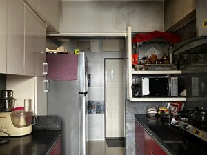 Kitchen in 1 BHK Apartment at Hubtown Gardenia, Mira Road – for Rent