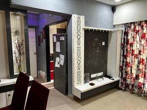 Living Room in 1 BHK Apartment at Hubtown Gardenia, Mira Road – for Rent