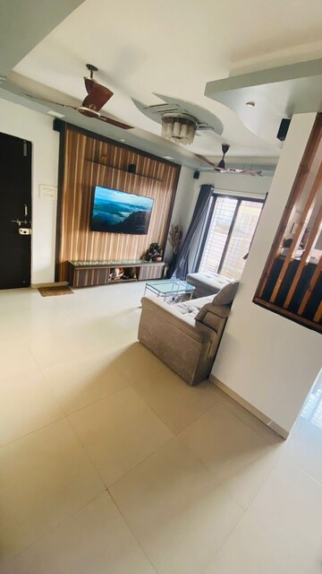 Living Room in 3 BHK Apartment at Hirani Vishal Enclave, Dahisar East – for Sale