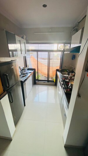 Kitchen in 3 BHK Apartment at Hirani Vishal Enclave, Dahisar East – for Sale