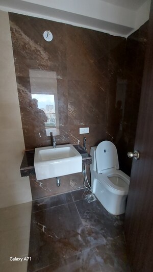 Bathroom in 2 BHK Apartment at Sheth Avalon, Laxmi Nagar – for Rent