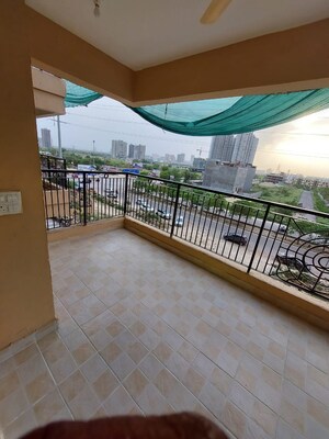 Balcony in 2 BHK Apartment at Gaurs Siddhartham, Siddharth Vihar – for Rent