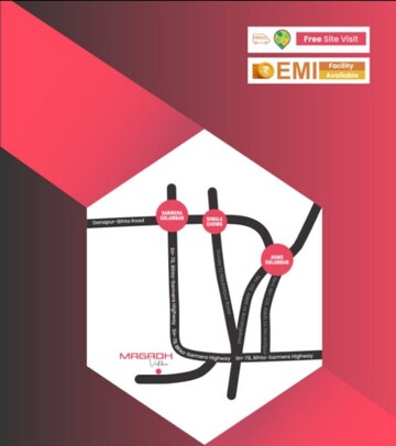  Plot – Map Location View at Naubatpur - for Sale