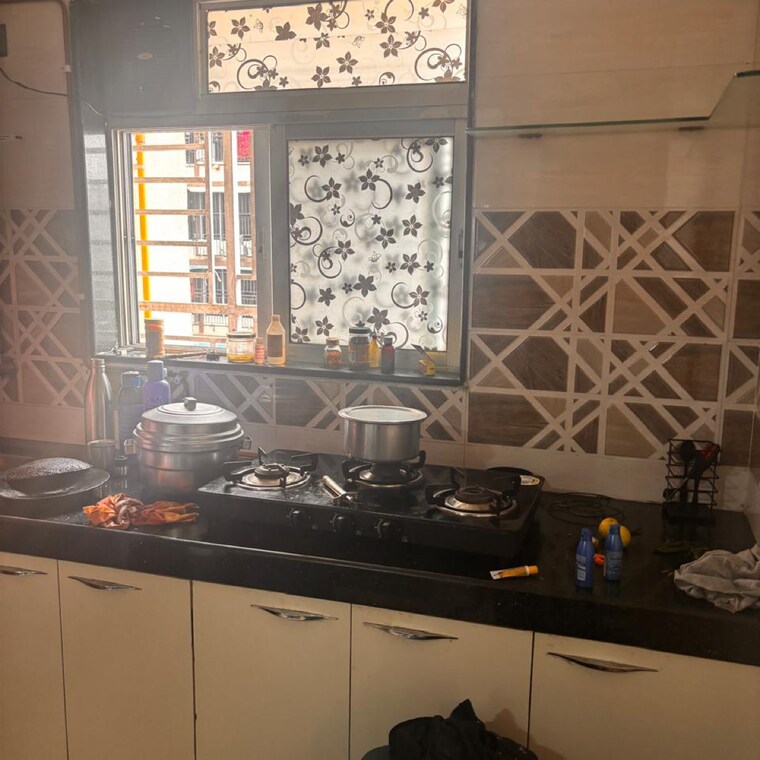 Kitchen, shraddha-evoque 1 Bedroom 349 Sq.Ft. Apartment In Sonapur Mumbai 9284300