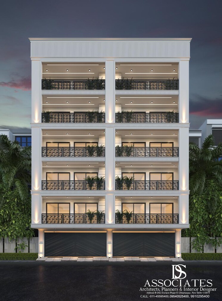 Exterior View, dera mandi 6 Bedroom 1 Acre Villa In Dera Mandi Delhi 9284305