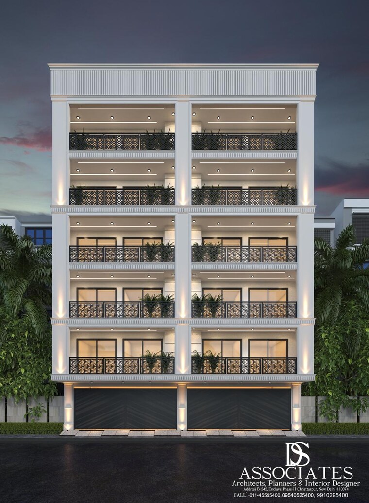 Exterior View, dera mandi 6 Bedroom 1 Acre Villa In Dera Mandi Delhi 9284305