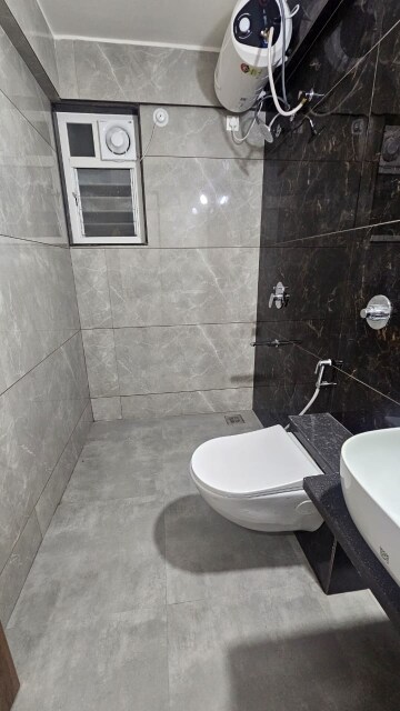 Bathroom in 3 BHK Apartment at Senapati Bapat Road – for Rent