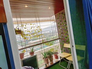 Balcony in 2 BHK Apartment at Mahaavir Anmol, Ghansoli – for Sale