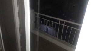 Balcony in 2.5 BHK Apartment at Innovative Aspen Woods, Bannerghatta Road – for Rent