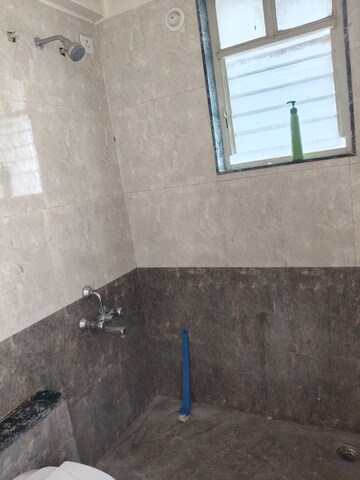 Bathroom in 1 BHK Apartment at Shroff Signature Heights, Wakad – for Rent