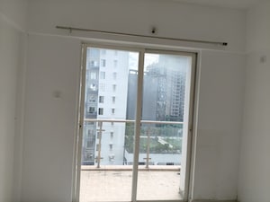 Balcony in 1 BHK Apartment at Shroff Signature Heights, Wakad – for Rent