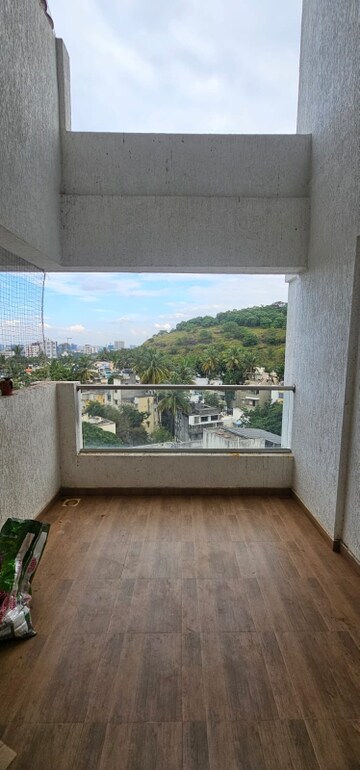 Balcony in 3 BHK Apartment at Senapati Bapat Road – for Rent