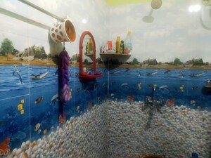 Bathroom in 2 BHK Apartment at Mowa – for Sale