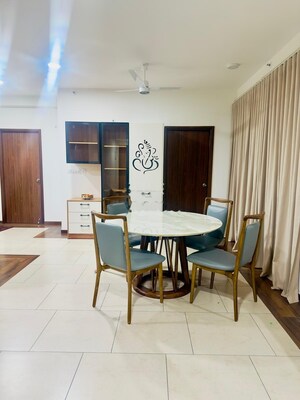 Living Room in 3 BHK Apartment at Sobha Windsor, Whitefield – for Rent