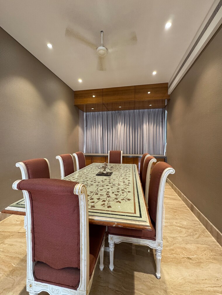 Dining area, worli 5 Bedroom 3200 Sq.Ft. Apartment In Worli Mumbai 9284374