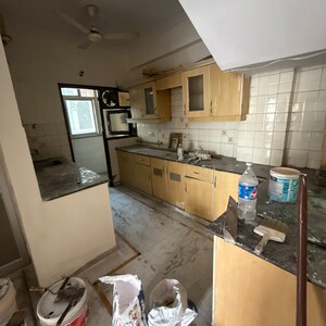 Kitchen in 3 BHK Apartment at Niho Saffron Scottish Garden, Ashiana Greens – for Rent