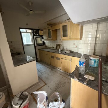 Kitchen in 3 BHK Apartment at Niho Saffron Scottish Garden, Ashiana Greens – for Rent