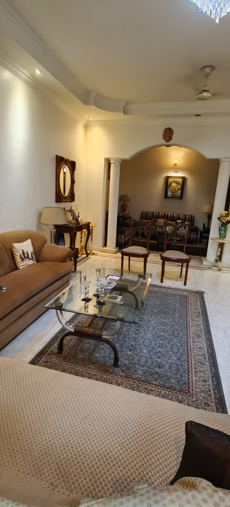 Living Room, greater kailash i 3 Bedroom 2700 Sq.Ft. Builder Floor In Greater Kailash I Delhi 9284473