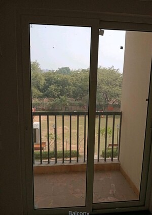 Balcony in 3 BHK Apartment at Manglam Aadhar, Gandhi Path – for Rent
