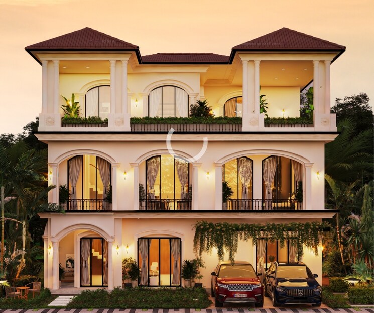 Exterior View, royal-cinnamon-citadel 4 Bedroom 2899 Sq.Ft. Villa In Badamanavarthekaval Bangalore 9284544