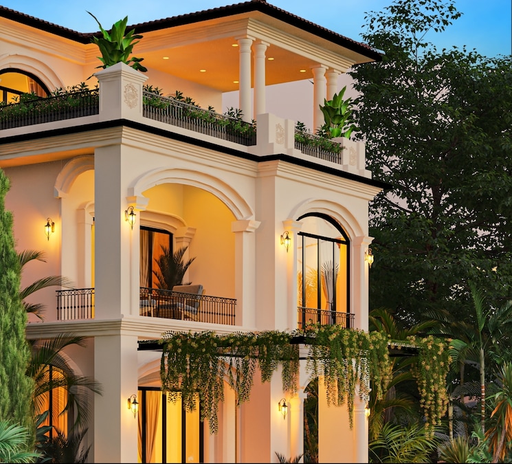 Exterior View, royal-cinnamon-citadel 4 Bedroom 2899 Sq.Ft. Villa In Badamanavarthekaval Bangalore 9284544