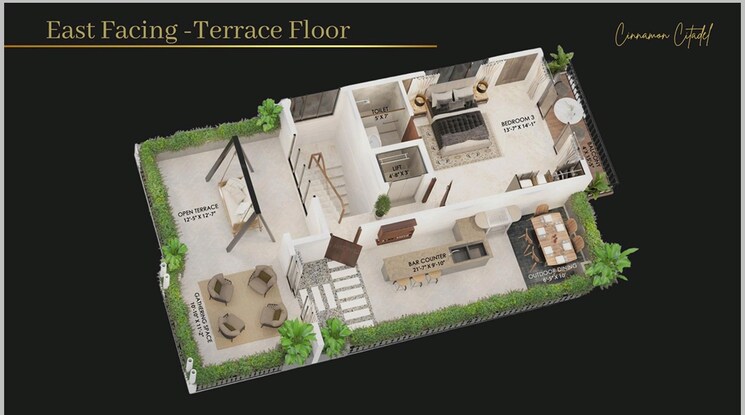 Master Plan, royal-cinnamon-citadel 4 Bedroom 2899 Sq.Ft. Villa In Badamanavarthekaval Bangalore 9284544