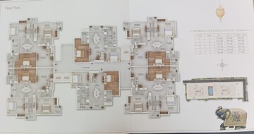 Floor Plan in 2 BHK Apartment at Bariatu – for Sale
