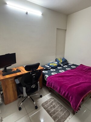 Bedroom in 1 BHK Apartment at Paranjape Blue Ridge, Hinjewadi – for Rent