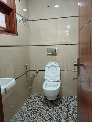 Bathroom in 2 BHK Builder Floor at Saket – for Rent
