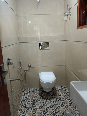 Bathroom in 2 BHK Builder Floor at Saket – for Rent