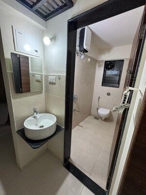 Bathroom in 2 BHK Apartment at Menlo Homes, Hinjewadi – for Rent