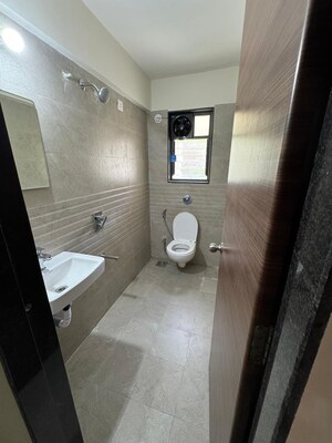 Bathroom in 2 BHK Apartment at Menlo Homes, Hinjewadi – for Rent