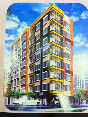 3 BHK Apartment – Exterior View View at Lake Town - for Sale