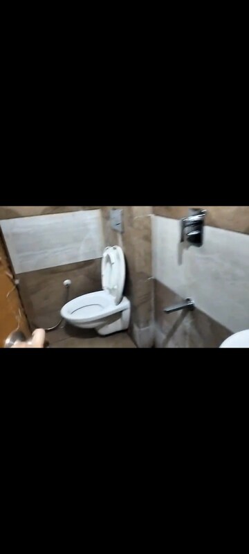 Bathroom in 3 BHK Penthouse at B Desai Anand Crystal, Tragad – for Rent