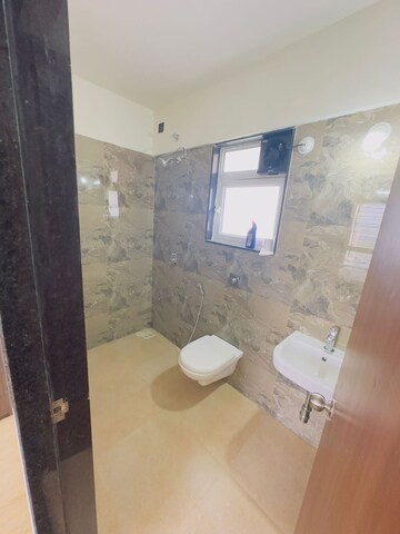 Bathroom in 3 BHK Apartment at VTP Beaumonde, Kharadi – for Rent