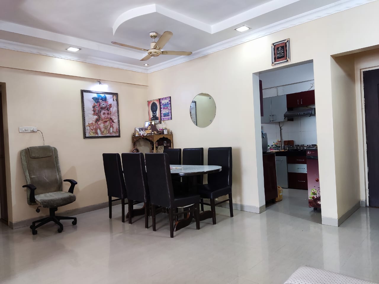 3 BHK + Extra Room 1600 Sq.Ft. Apartment in Sacred Heart Town