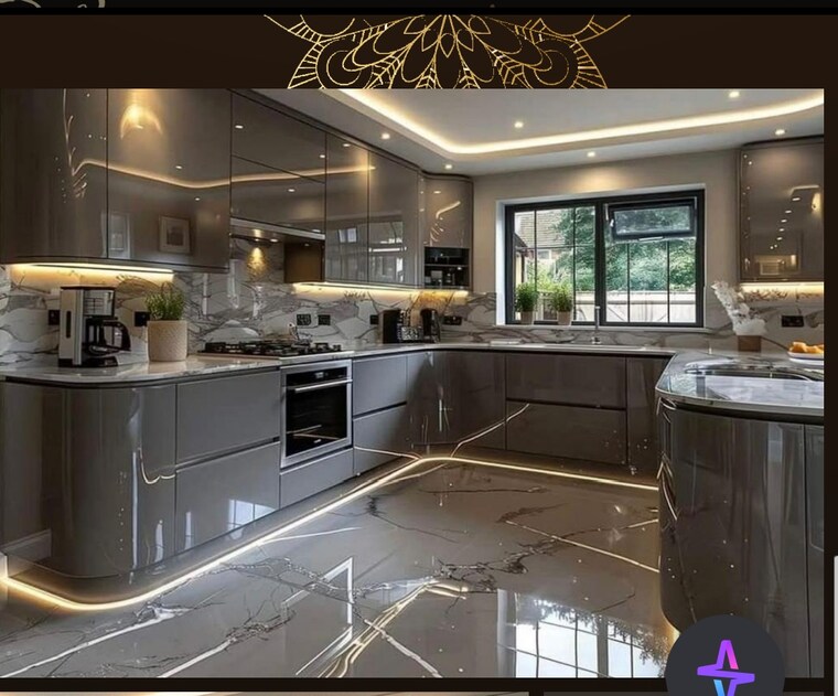 Kitchen, raj nagar extension 3 Bedroom 1450 Sq.Ft. Builder Floor In Raj Nagar Extension Ghaziabad 9275326