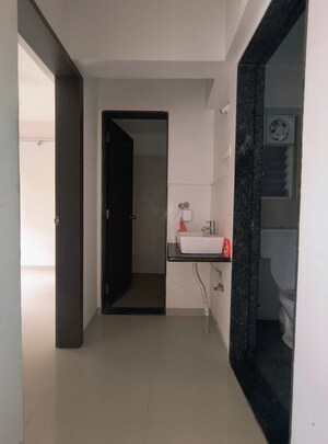 Building Lobby in 1 BHK Apartment at Mantra Insignia, Mundhwa – for Rent